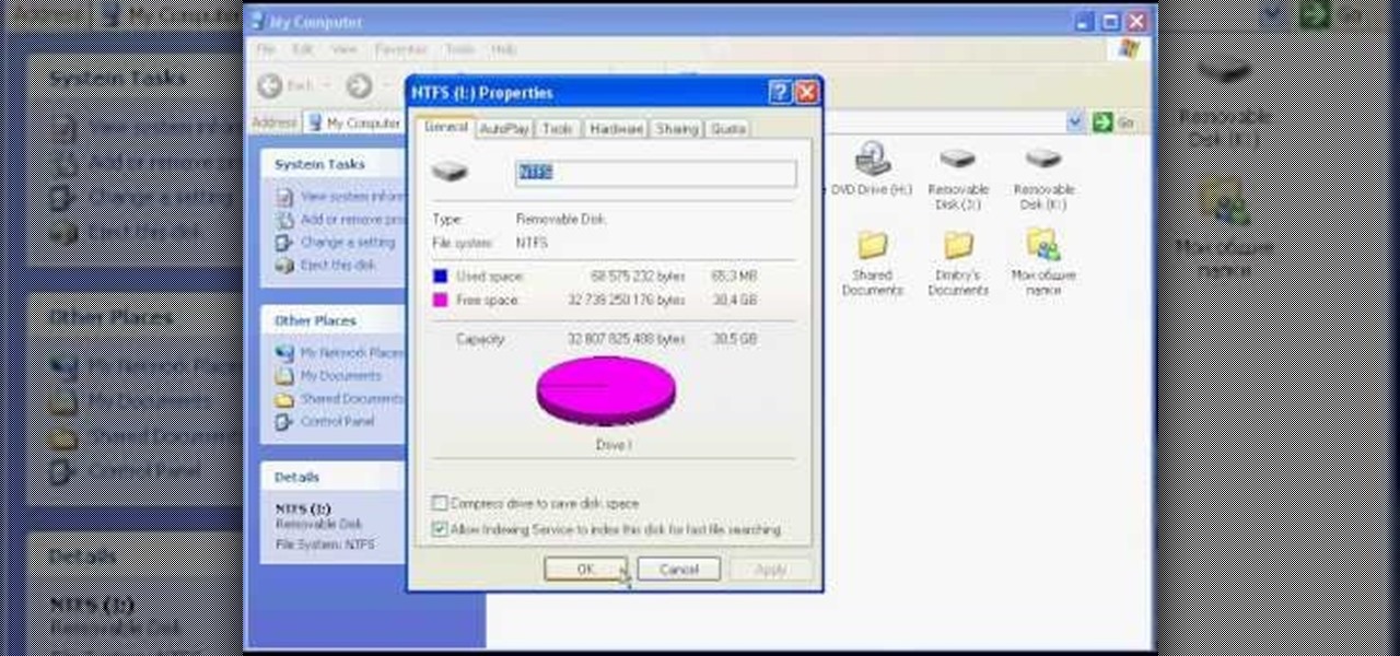 how to format a thumb drive